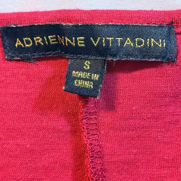 TWO Mixed Brands 3/4 Puffy Sleeve Blouse Tops SIZE SMALL (1 Magenta & 1 Brn/Blk) - Picture 6 of 16